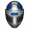 Shoei Neotec 2 Splicer, Zwart-Grijs-Blauw (Afbeelding 2 van 3)