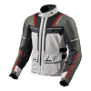 Offtrack Motorjas - Zilver-Rood