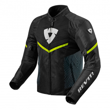 Arc Air Motorjas - Zwart-Neon Geel