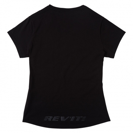 REV'IT! T-shirt Howlock Ladies, Zwart (2 van 2)