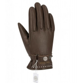 Lady Cox Crystal Handschoenen - Bruin