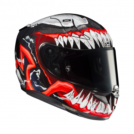 HJC RPHA 11 Venom 2 Marvel, Zwart-Rood (2 van 5)