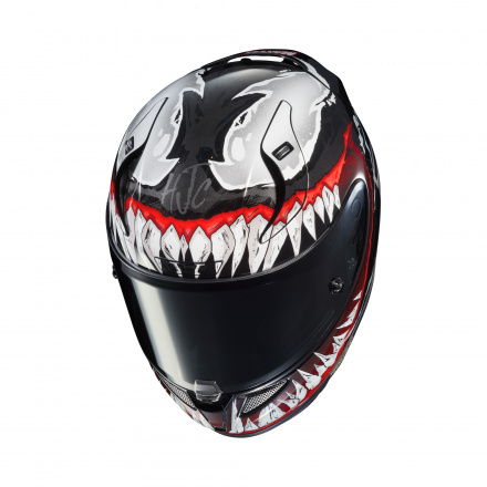 HJC RPHA 11 Venom 2 Marvel, Zwart-Rood (4 van 5)