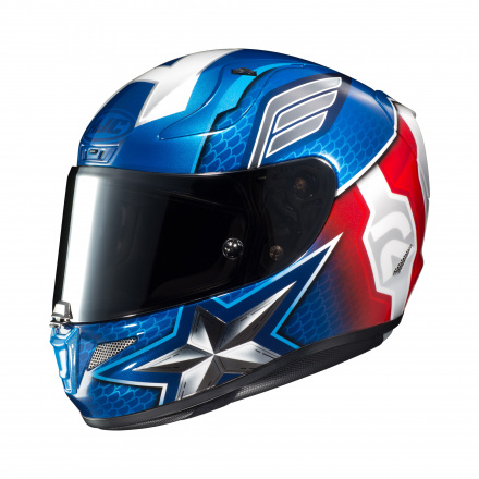 HJC RPHA 11 Captain America, Blauw-Wit-Rood (5 van 8)