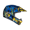 HJC CL-XY-II Batman DC Comics, Zwart-Blauw-Geel (Afbeelding 6 van 8)