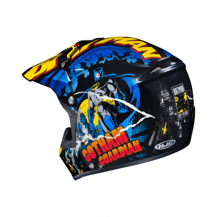 HJC CL-XY-II Batman DC Comics, Zwart-Blauw-Geel (7 van 8)