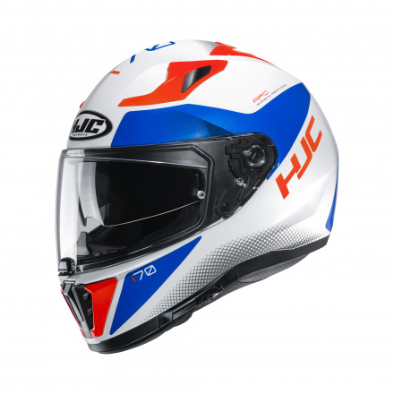HJC I70 Tas, Wit-Blauw-Rood (4 van 6)