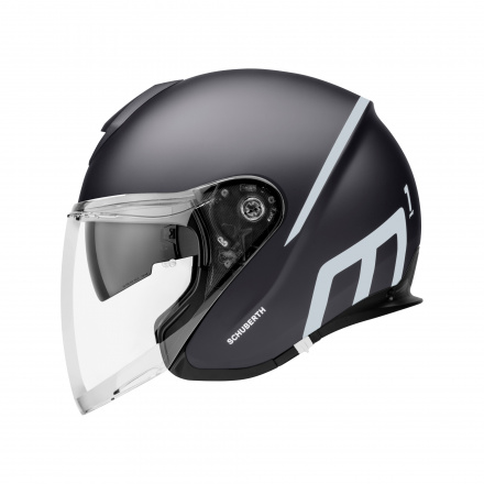 Schuberth M1 Pro Strike, Zwart-Wit (3 van 4)