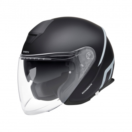 Schuberth M1 Pro Strike, Zwart-Wit (4 van 4)