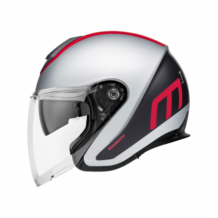Schuberth M1 Pro Triple, Zwart-Grijs-Rood (3 van 4)