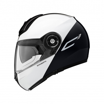 Schuberth C3 Pro Split, Wit-Zwart (7 van 10)