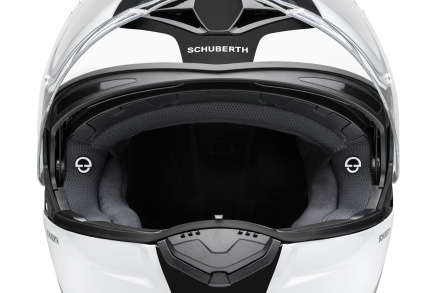 Schuberth C3 Pro Split, Wit-Zwart (8 van 10)