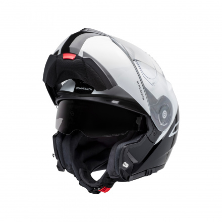 Schuberth C3 Pro Split, Wit-Zwart (10 van 10)