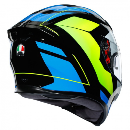 AGV K-5 S Core, Zwart-Blauw-Geel (5 van 5)