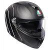 AGV Sportmodular Refractive, Carbon-Zilver-Antraciet (Afbeelding 3 van 7)