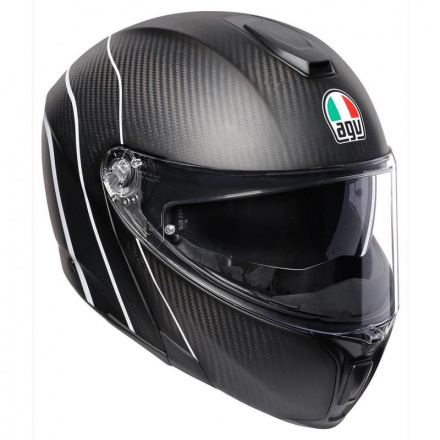 AGV Sportmodular Refractive, Carbon-Zilver-Antraciet (3 van 7)