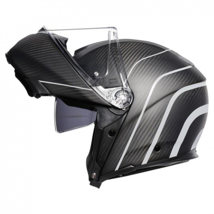 AGV Sportmodular Refractive, Carbon-Zilver-Antraciet (7 van 7)