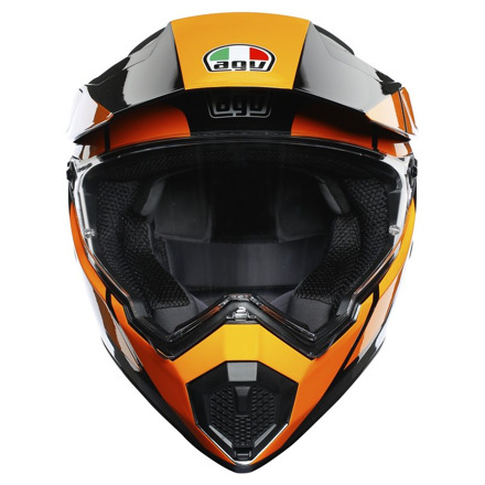 AGV AX9 Trial, Zwart-Oranje (4 van 9)