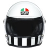 AGV X3000 Invictus, Wit-Zwart (Afbeelding 4 van 8)