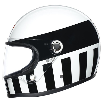 AGV X3000 Invictus, Wit-Zwart (5 van 8)