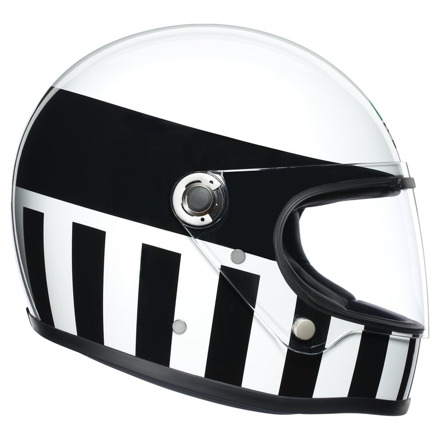 AGV X3000 Invictus, Wit-Zwart (6 van 8)