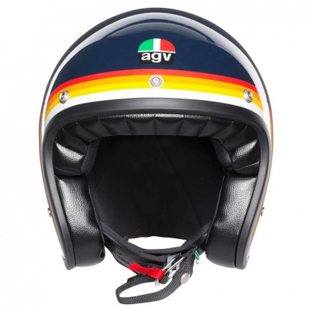 AGV X70 Riviera, Wit-Blauw-Oranje (3 van 4)