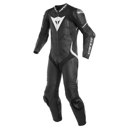 Dainese LAGUNA SECA 4 1PC PERF. LEATHER SUIT, Zwart-Wit (1 van 2)