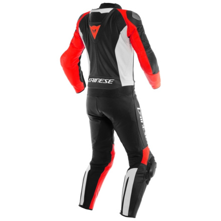 Dainese MISTEL 2PCS LEATHER SUIT, Mat zwart-Wit-Rood (3 van 3)