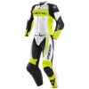 Dainese MISTEL 2PCS LEATHER SUIT, Wit-geel-fluor-zwart (Afbeelding 2 van 2)