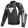 SUPER SPEED 3 PERF. LEATHER JACKET - Zwart-Wit