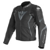 AVRO 4 LEATHER JACKET - Mat Zwart-Antraciet