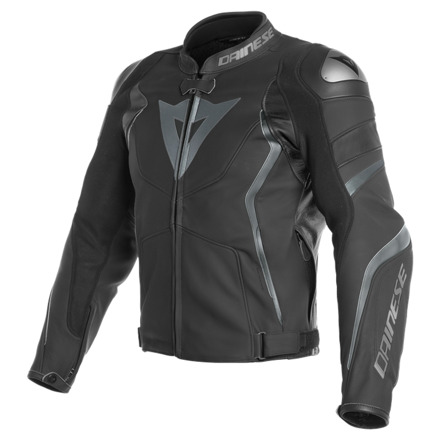 Dainese AVRO 4 LEATHER JACKET, Mat Zwart-Antraciet (1 van 2)