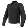 Dainese AGILE LEATHER JACKET, Mat Zwart (Afbeelding 1 van 2)