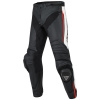 MISANO PERF. LEATHER PANTS - Zwart-Wit-Rood