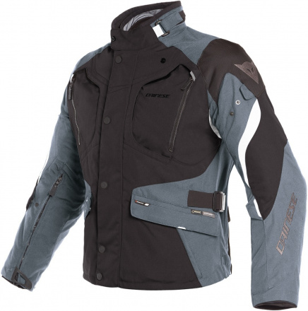 Dolomiti Gore-tex textiele motorjas - Zwart-Grijs