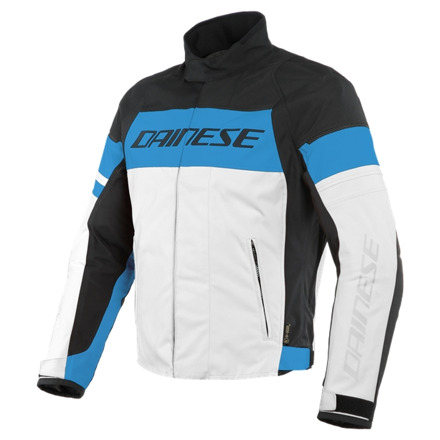 Dainese SAETTA D-DRY JACKET, Wit-Blauw-Zwart (1 van 2)