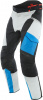 Dainese TONALE D-DRY PANTS, Zwart-Wit-Blauw (Afbeelding 2 van 3)