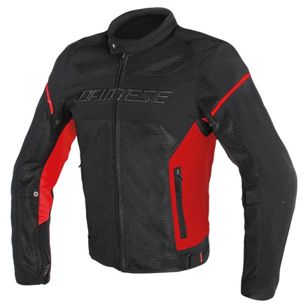 AIR FRAME D1 TEX JACKET - Zwart-Rood