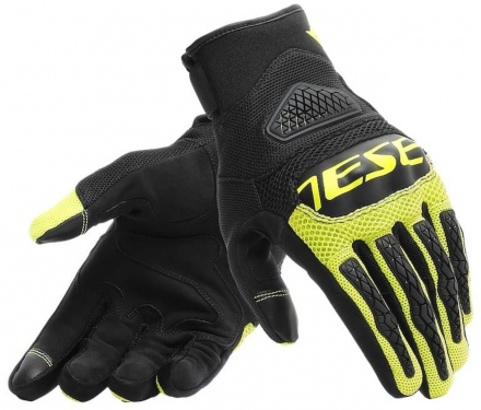 BORA GLOVES - Zwart-Fluor