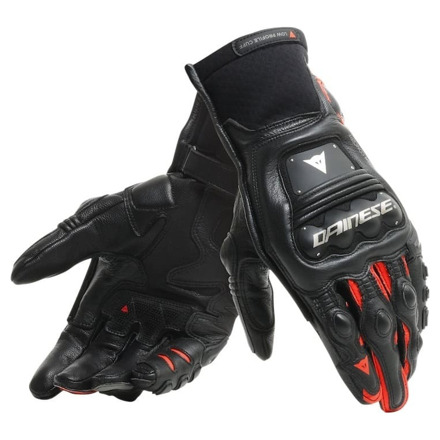 Dainese STEEL-PRO IN GLOVES, Zwart-Rood (1 van 1)