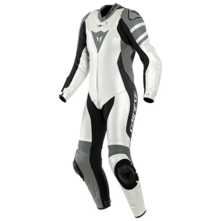 KILLALANE 1 PC. PERF. LADY LEATHER SUIT - Wit-Grijs-Zwart