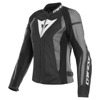 Dainese NEXUS LADY LEATHER JACKET, Zwart-Grijs (Afbeelding 1 van 2)