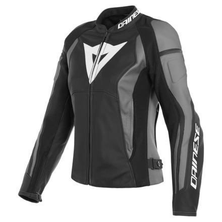 Dainese NEXUS LADY LEATHER JACKET, Zwart-Grijs (1 van 2)