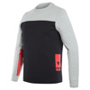 Dainese DAINESE CONTRAST SWEATSHIRT, Grijs-Zwart (Afbeelding 1 van 2)