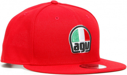 Dainese AGV 9FIFTY SNAPBACK CAP, Rood (2 van 2)