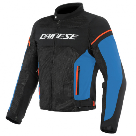 AIR FRAME D1 TEX JACKET - Zwart-Rood-Blauw