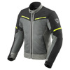 Airwave 3 doorwaai motorjas - Grijs-Zwart