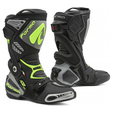 Forma Ice Pro Motorlaarzen, Zwart-Grijs-Fluor (1 van 1)