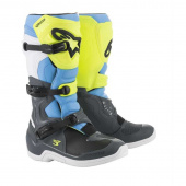Tech 3 - Grijs-Blauw-Fluor