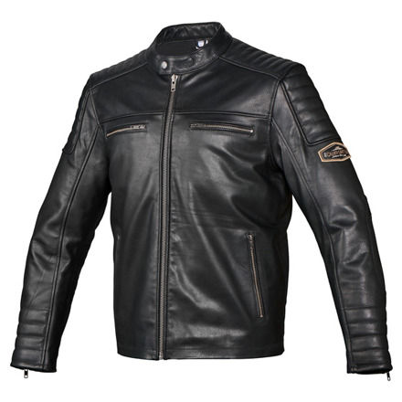 Grand Canyon Bikewear Logan leren motorjas, Zwart (1 van 2)